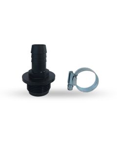 Kit de conexión para una manguera de jardín de 19 mm