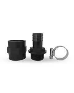 Kit de conexión para una manguera de jardín de 25 mm