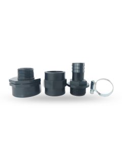 Kit de conexión para una manguera de jardín de 25 mm