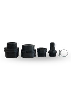 Kit de conexión para una manguera de jardín de 25 mm