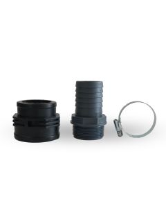 Kit de conexión para una manguera de jardín de 40 mm