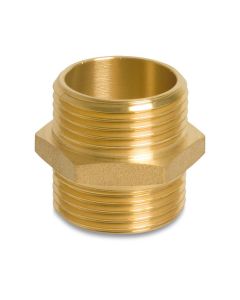Dubbele nippel gegalvaniseerd staal 2"