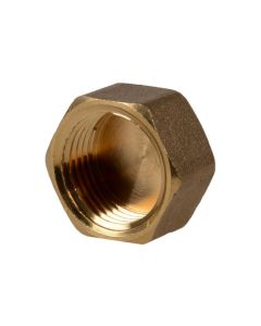 Tapón latón 1" – rosca hembra