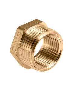 Verloopring messing 3/4" - 1,25" (bi/bu)