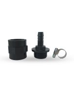 Kit de conexión para una manguera de jardín de 13 mm