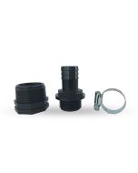 Kit de conexión para una manguera de jardín de 25 mm