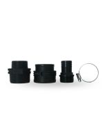 Kit de conexión para una manguera de jardín de 32 mm