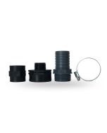 Kit de conexión para una manguera de jardín de 40 mm