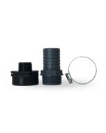 Kit de conexión para una manguera de jardín de 40 mm