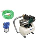 DAB Aquajet-Inox 132/20 M con Prefiltro y Manguera de aspiración 7 metros